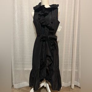 Rickie Freeman TERI JON Taffeta Ruffle Dress